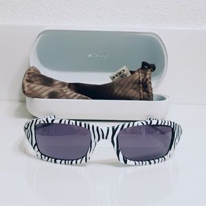 Oakley zebra print sunglasses